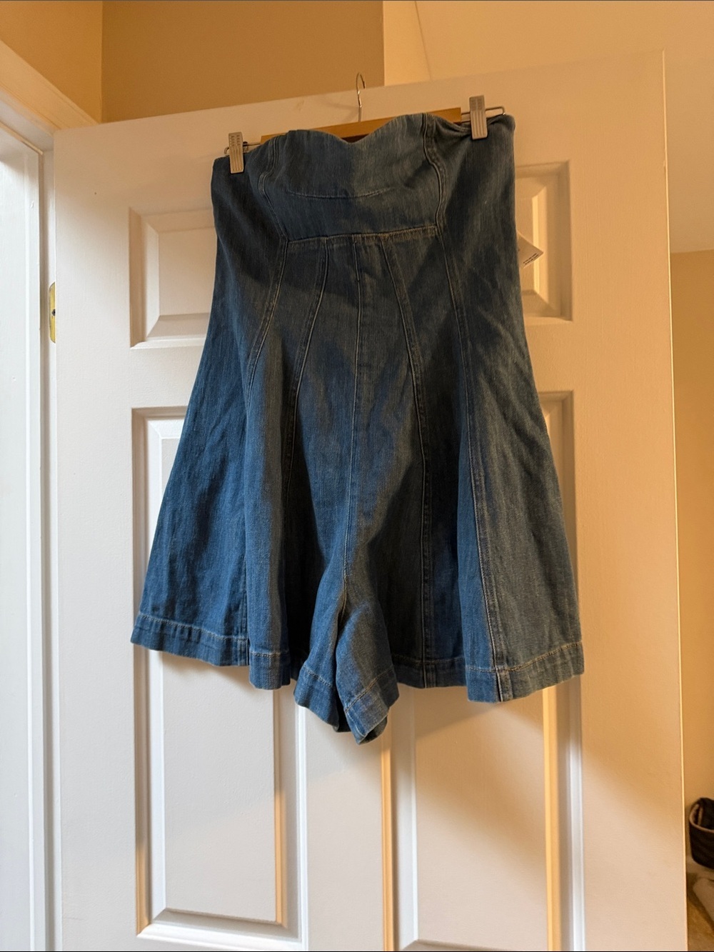 Pilcro Denim Blue Romper